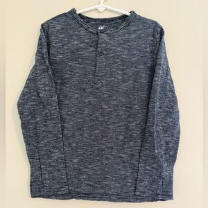 H&M Boys Striped Long Sleeve Shirt.  Size 6-8Y.